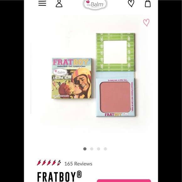 theBalm Makeup Nib The Balm Frat Boy Blush Nwt Poshmark